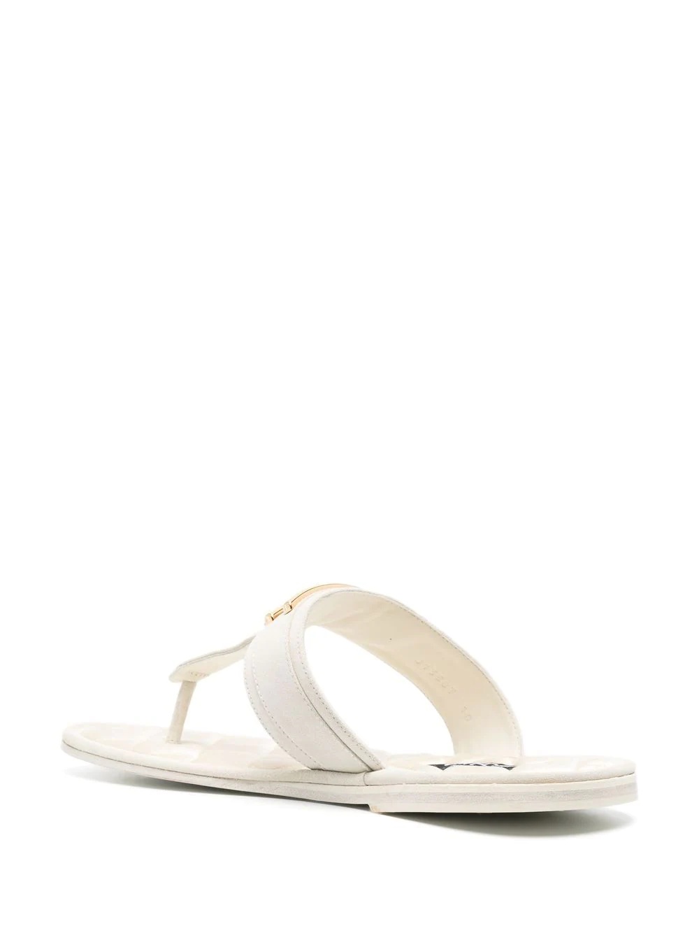 logo-plaque sandals - 3