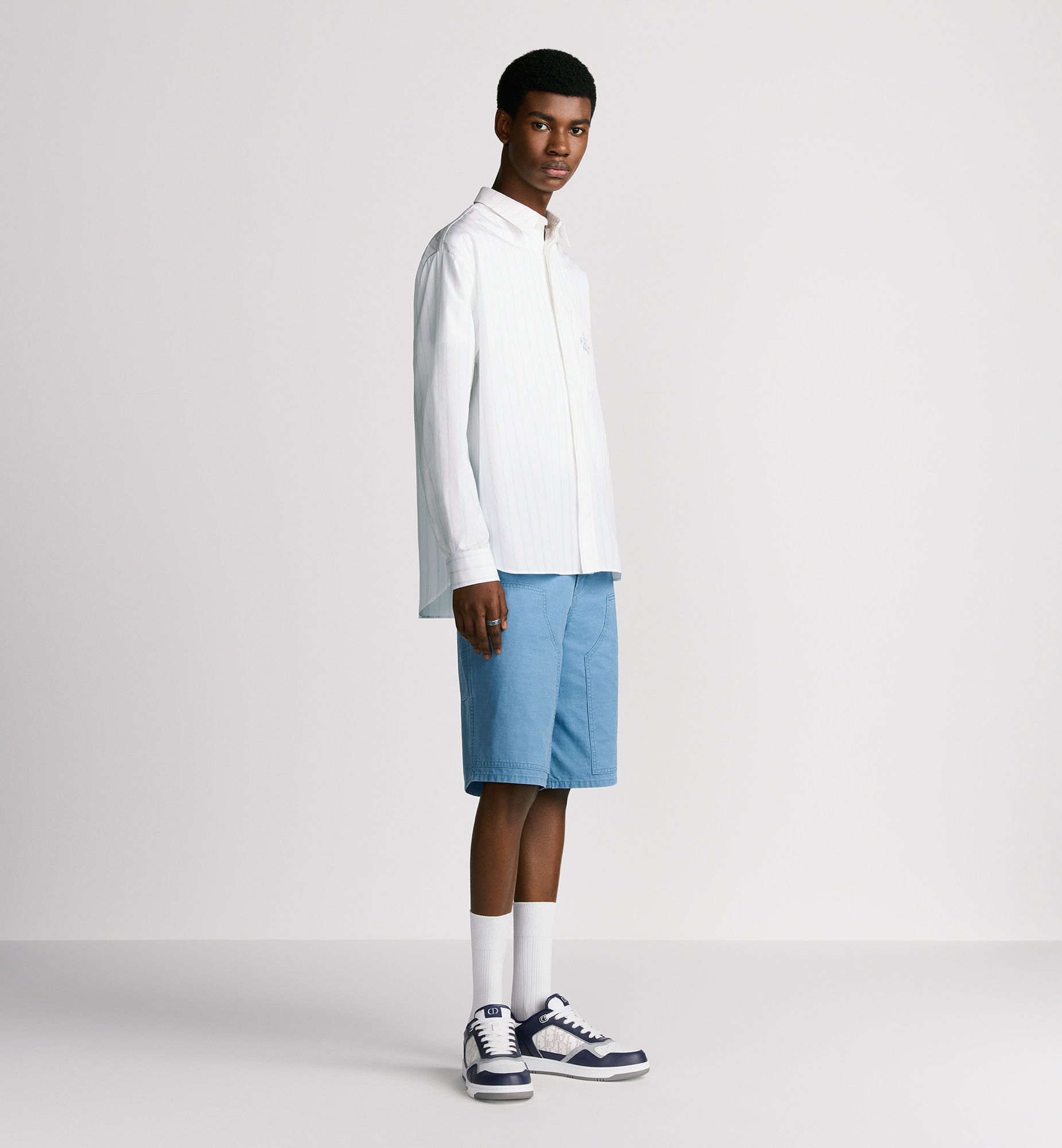 Dior DIOR AND HYLTON NEL Oversized Shirt | REVERSIBLE