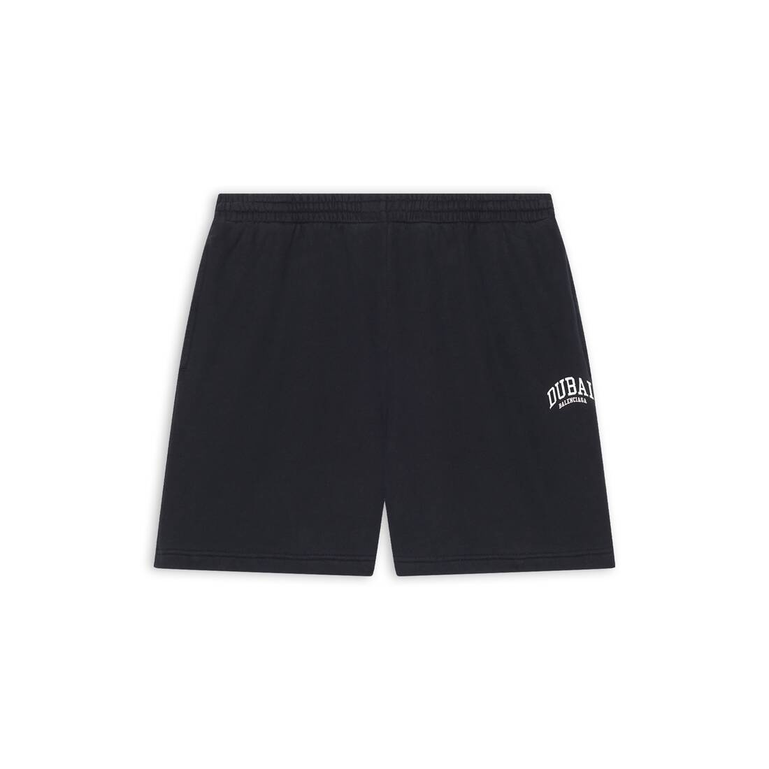 Men's Cities Dubai Sweat Shorts in Black - 4
