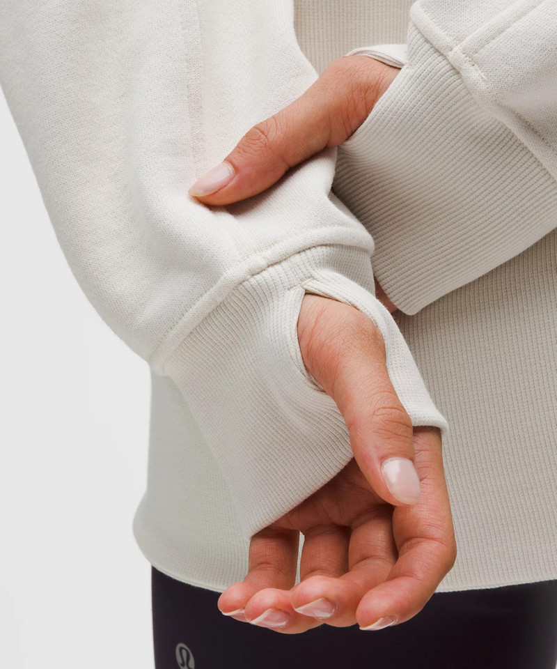 Scuba Oversized Half-Zip Hoodie *Long 6