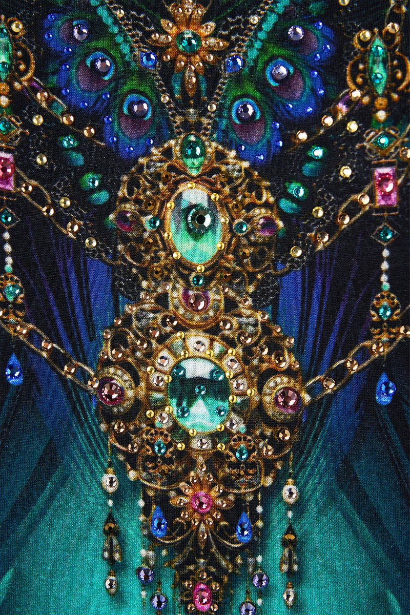 SCOOP NECK SLOUCH TEE 7