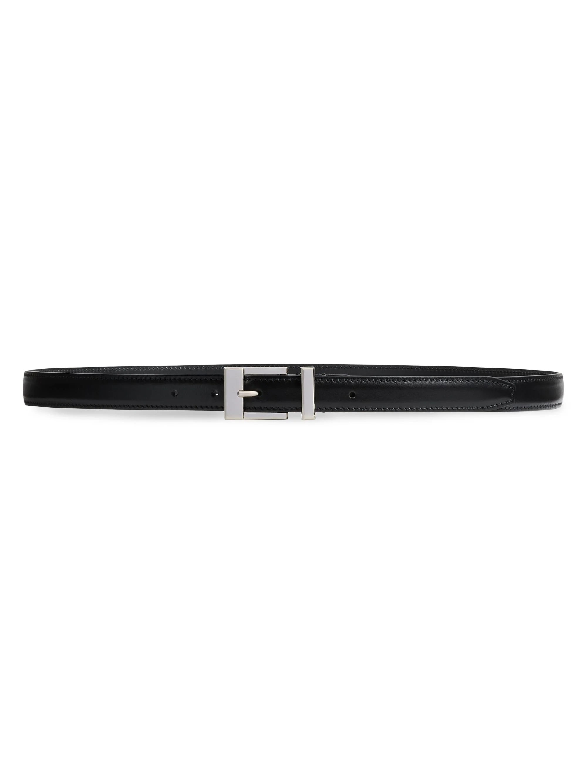 Women's Manhattan Leather Belt - Black - 1