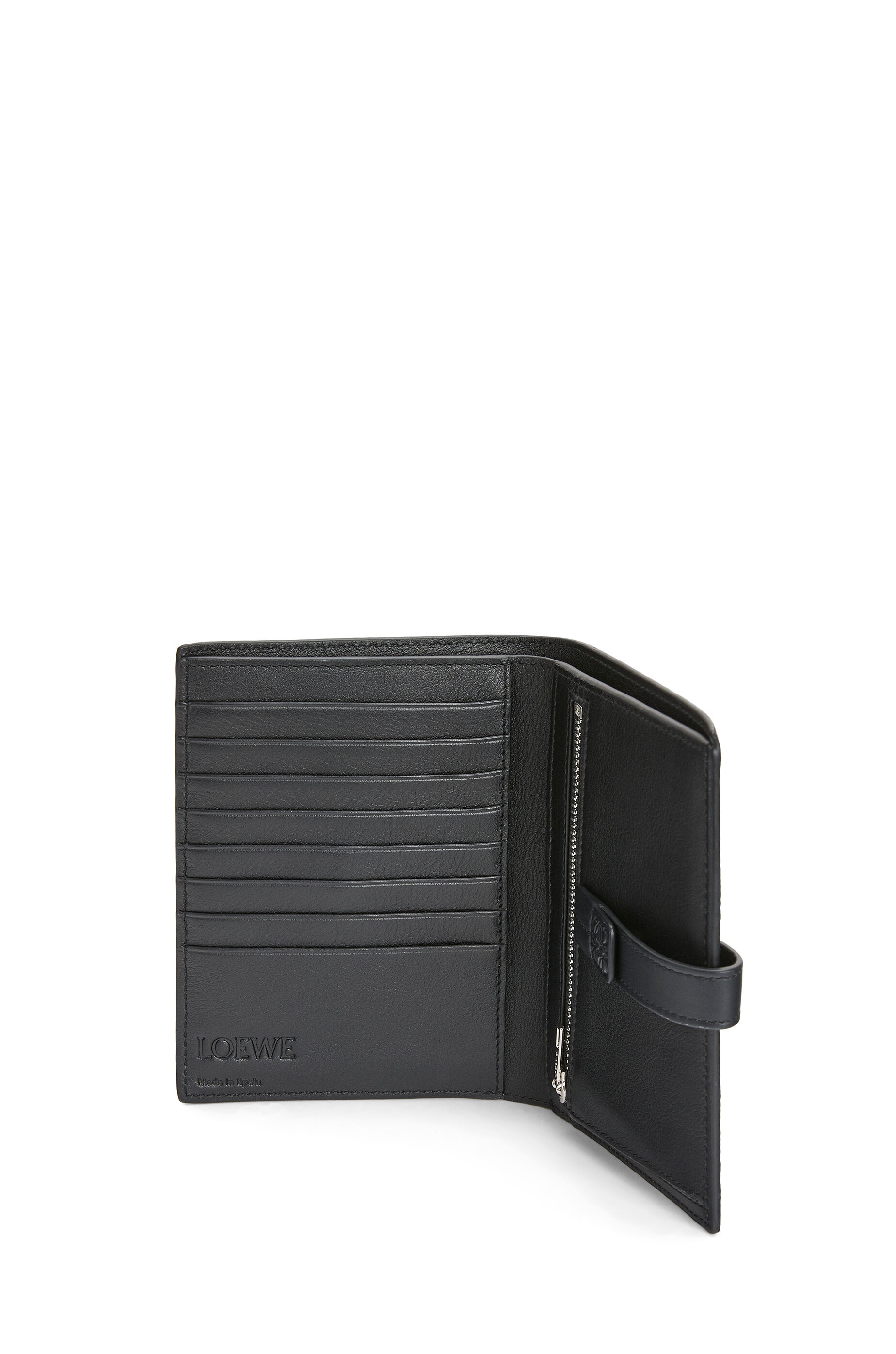 Medium Vertical Wallet in soft grained calfskin - 2