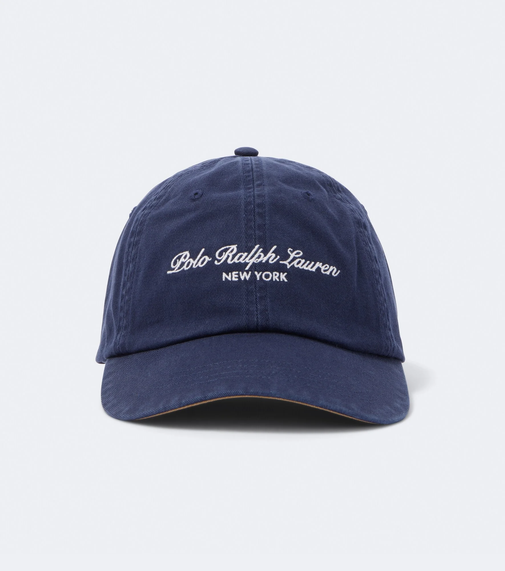 Logo cotton twill baseball cap - 1