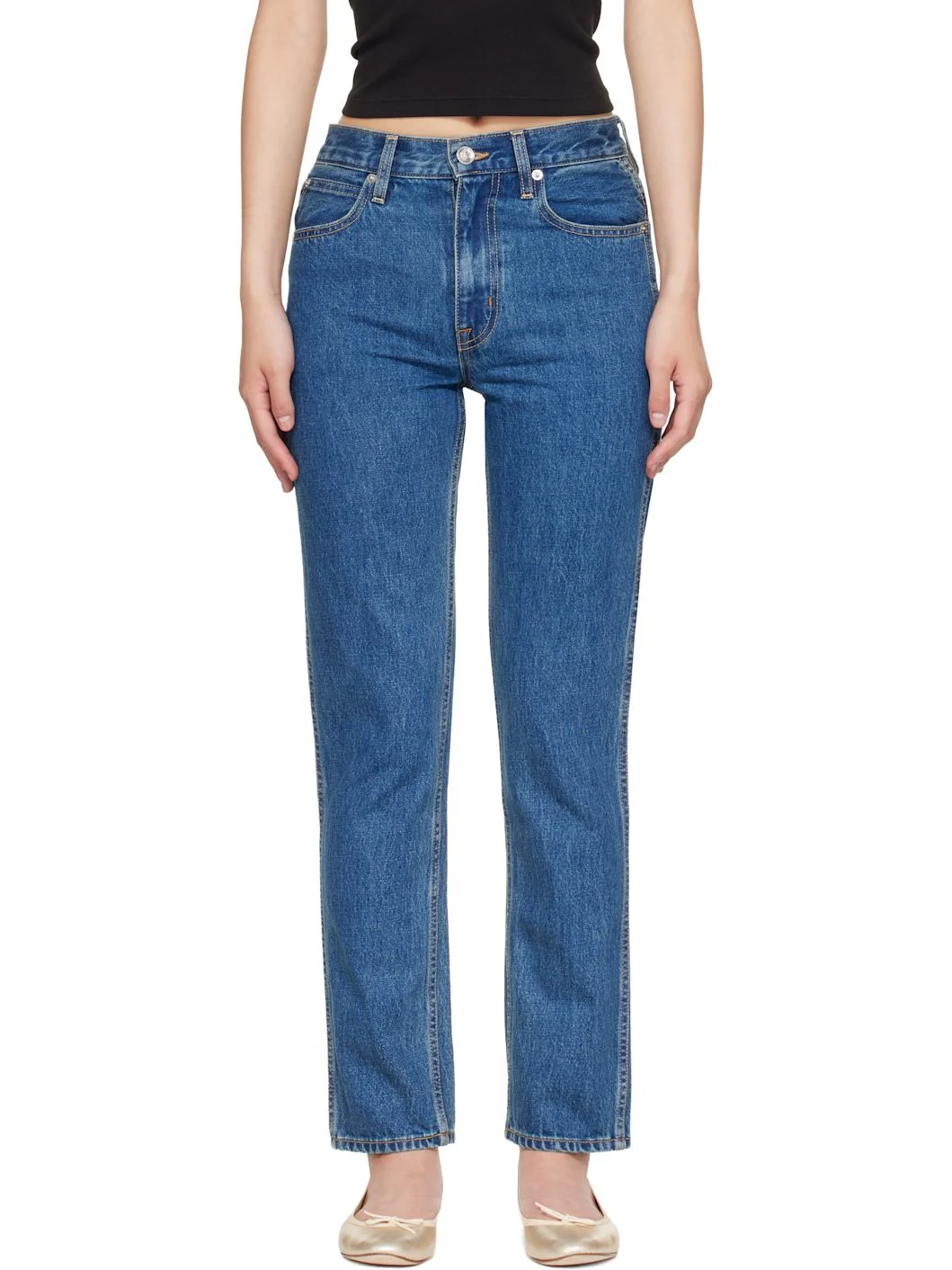 Blue Virginia Slim Jeans - 1