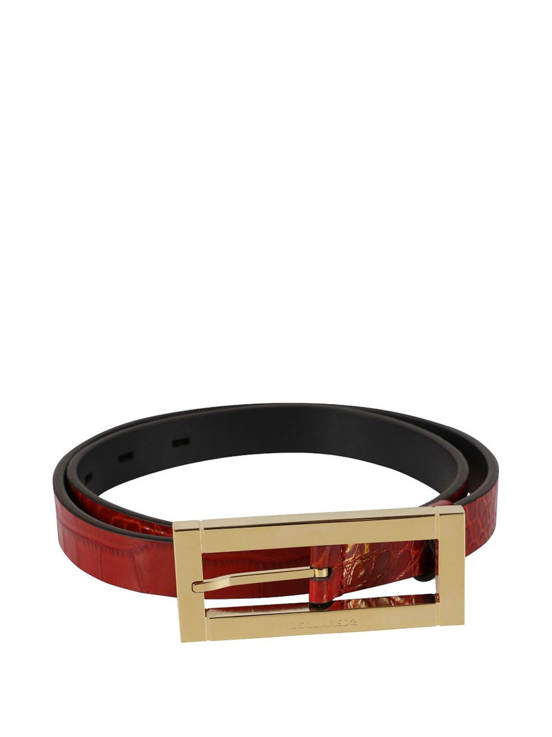 DSQUARED2 leather belt outlook
