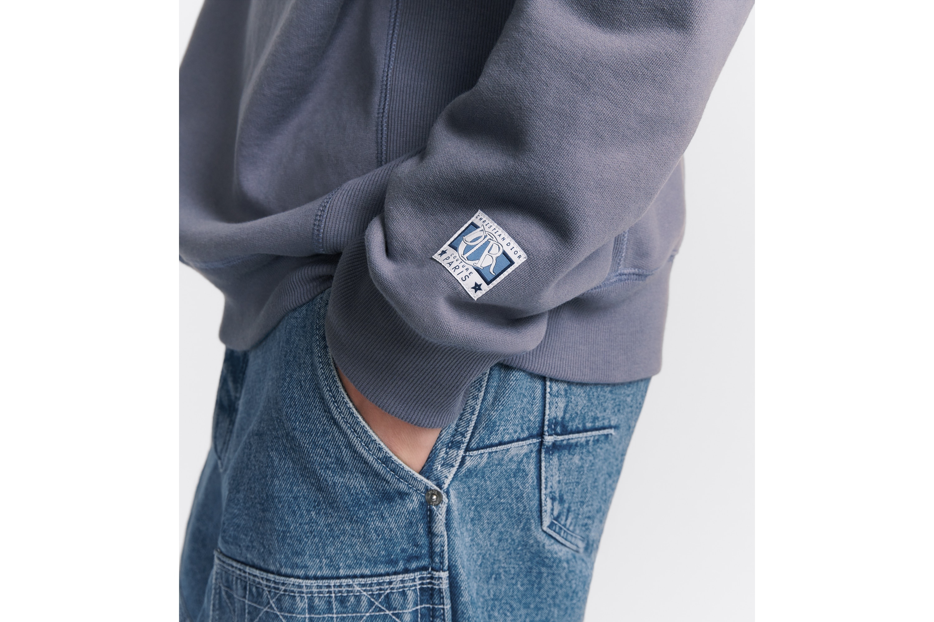 Dior Charm Relaxed-Fit Sweatshirt - 4