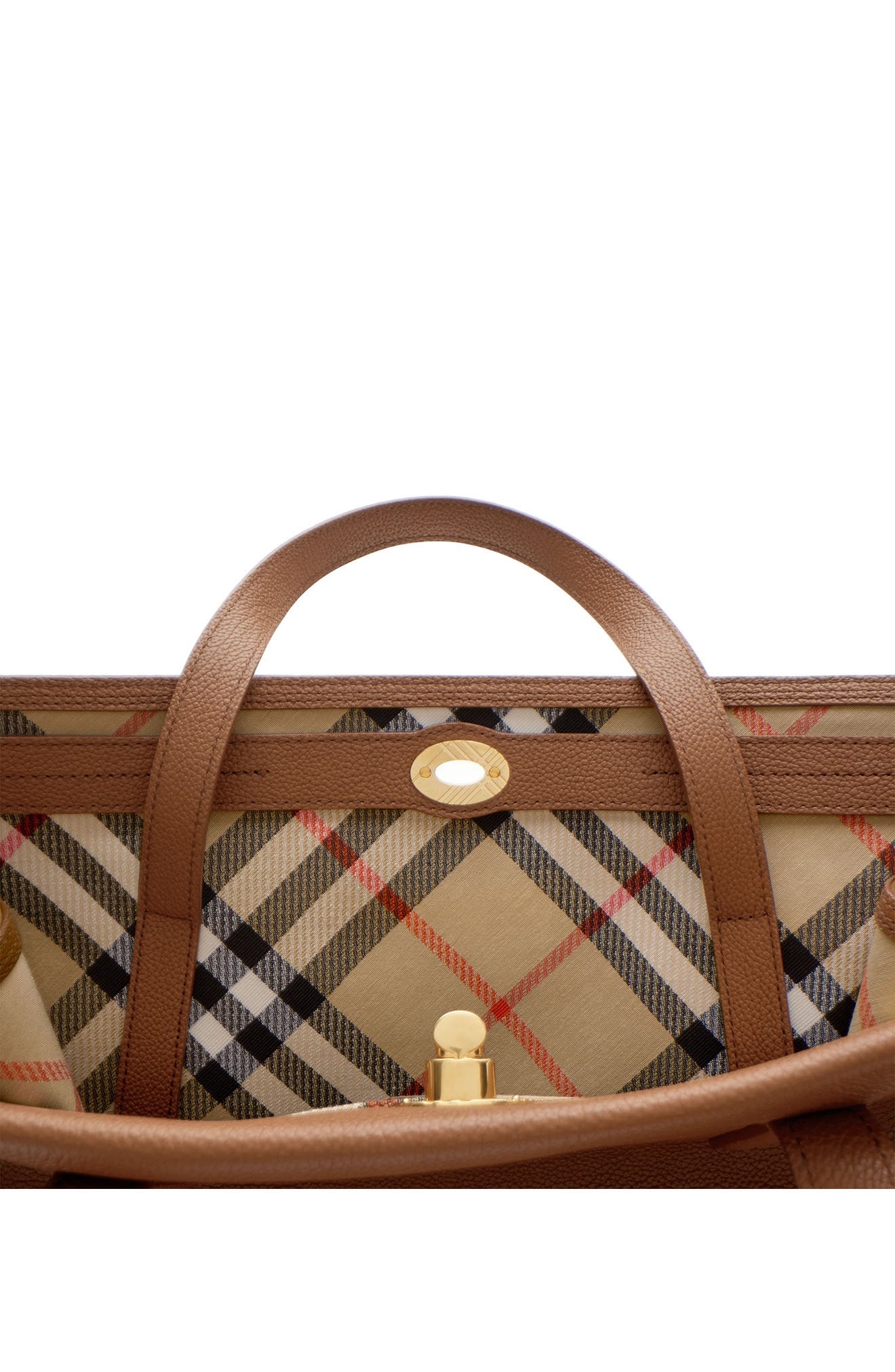 burberry Medium Cotswolds Leather Tote in Hazel at Nordstrom - 7