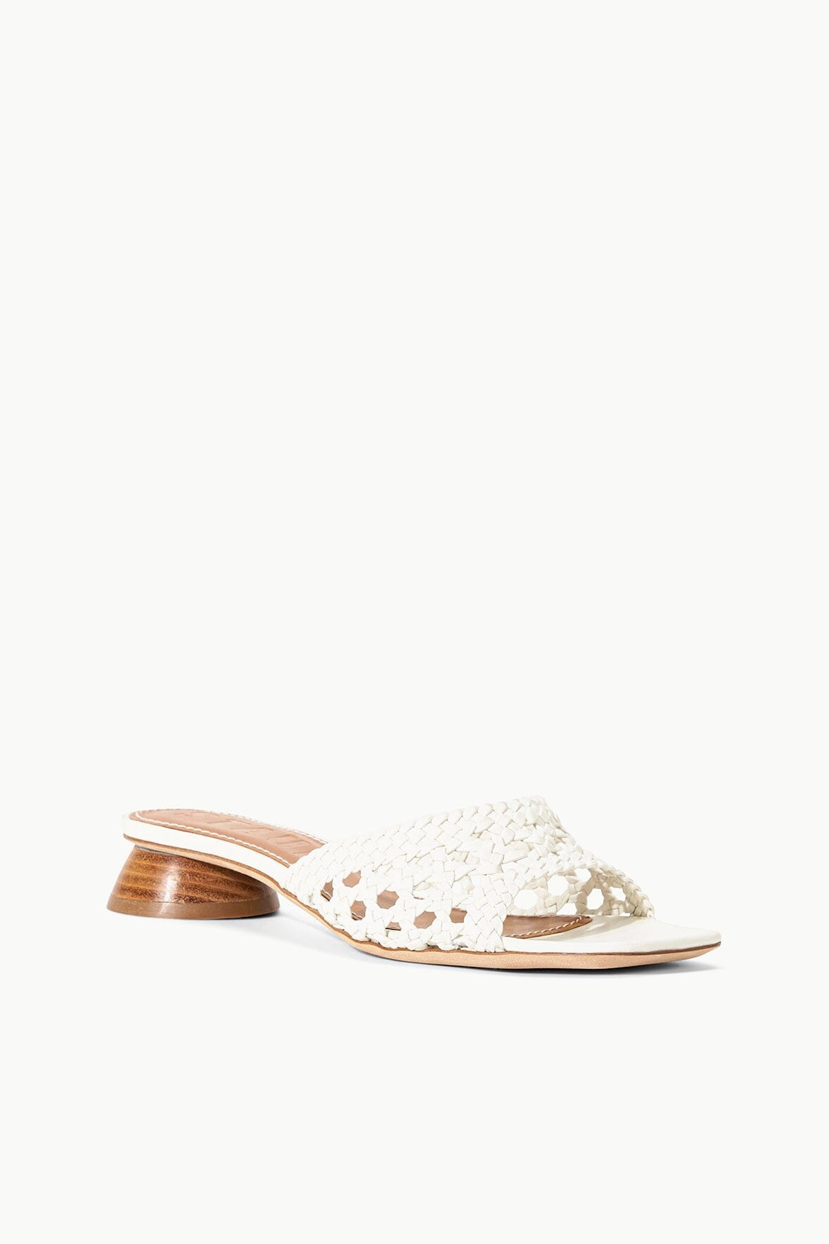 STAUD SIMONE CROCHET HEEL PAPER - 2