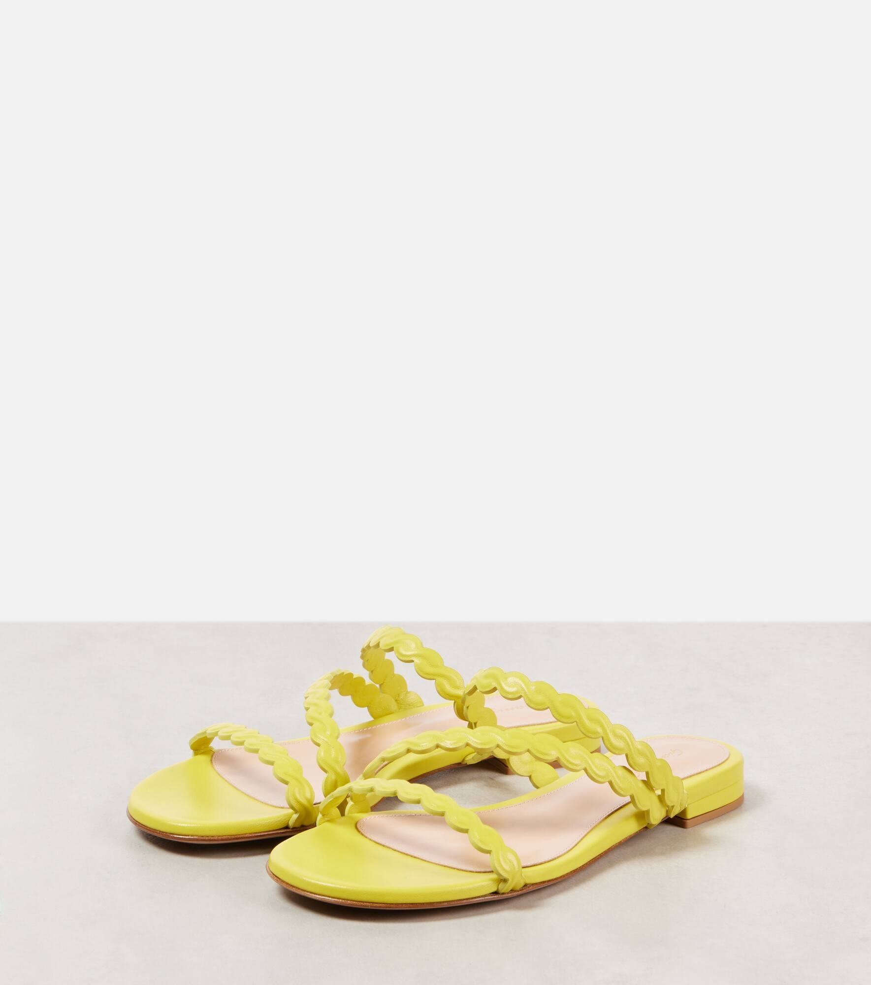 Leather sandals - 4