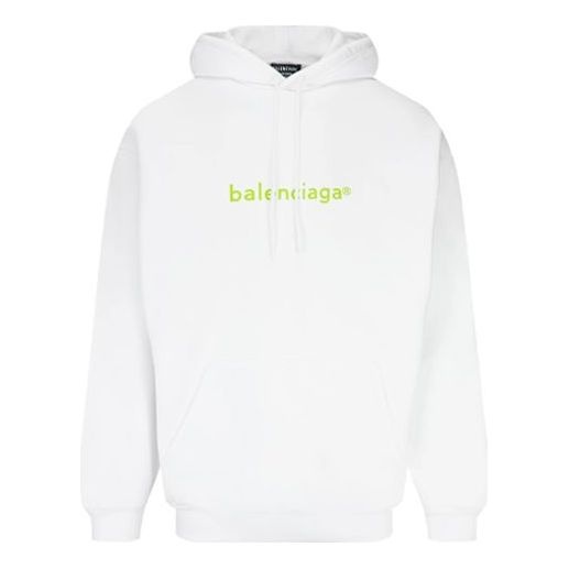 Balenciaga New Copyright Medium Fit Hoodie 'White' 570811TIV559152 - 1