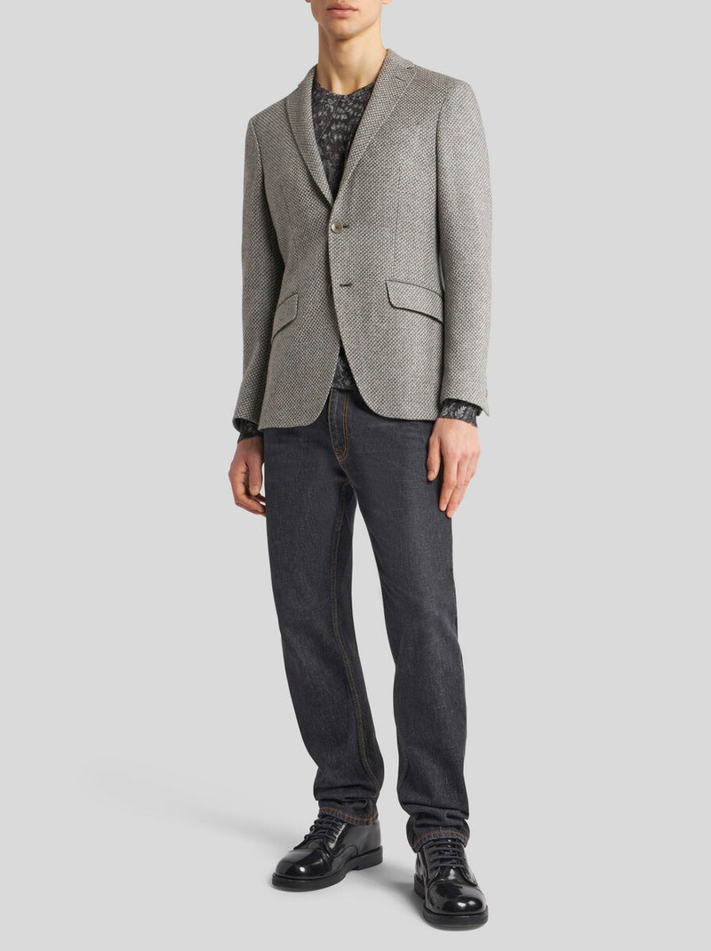 Etro WOOL AND CASHMERE BLAZER outlook