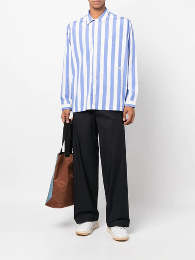 SUNNEI striped cotton shirt outlook