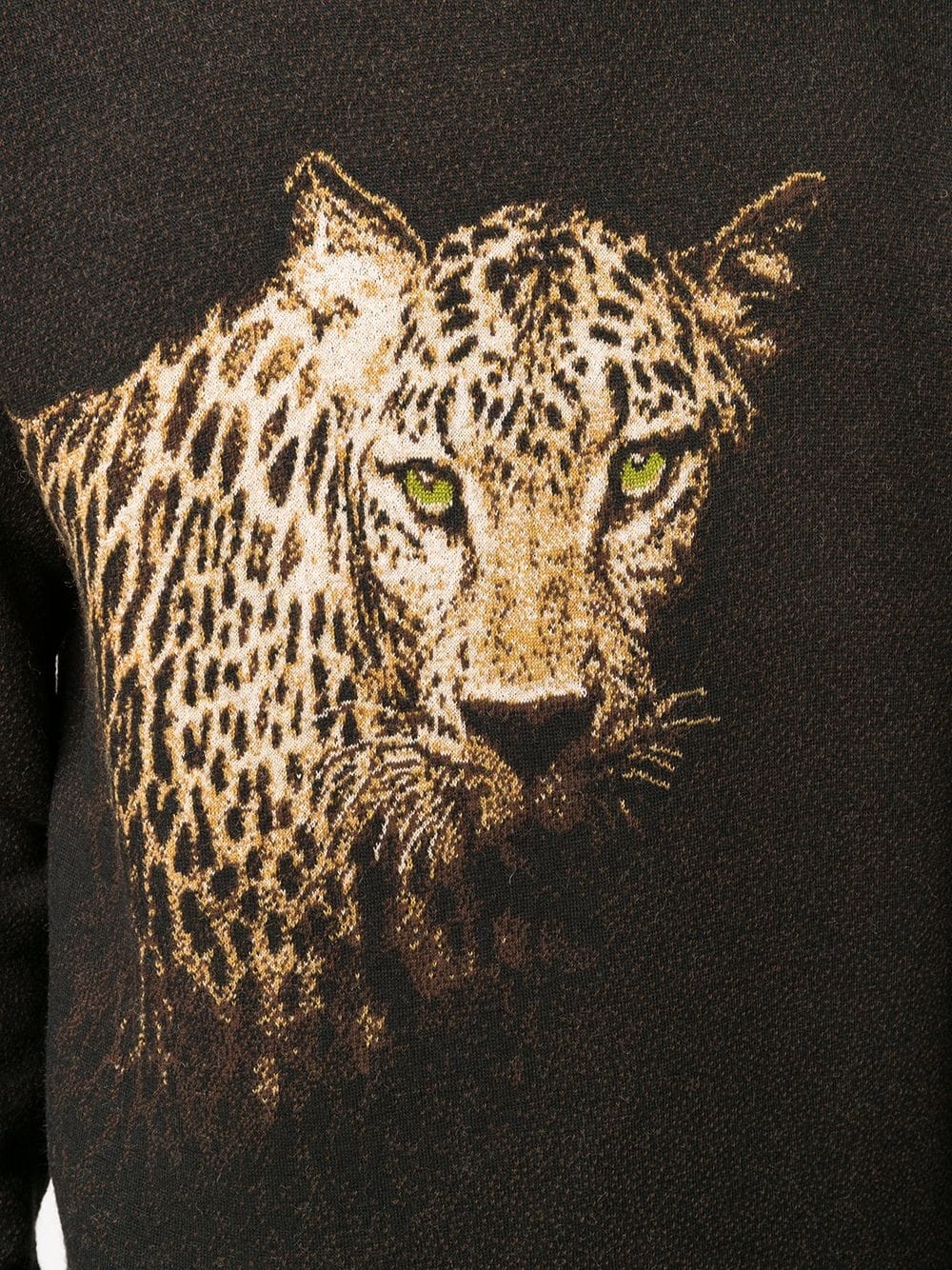 leopard intarsia jumper  - 5