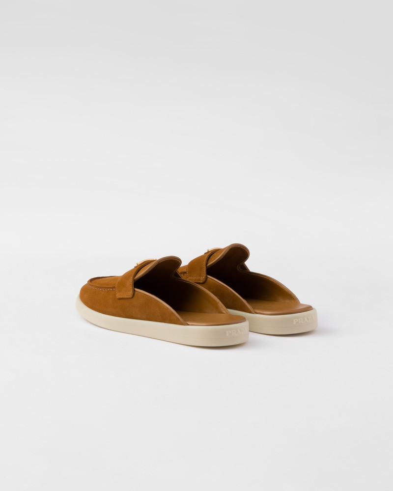 Suede sabots 4