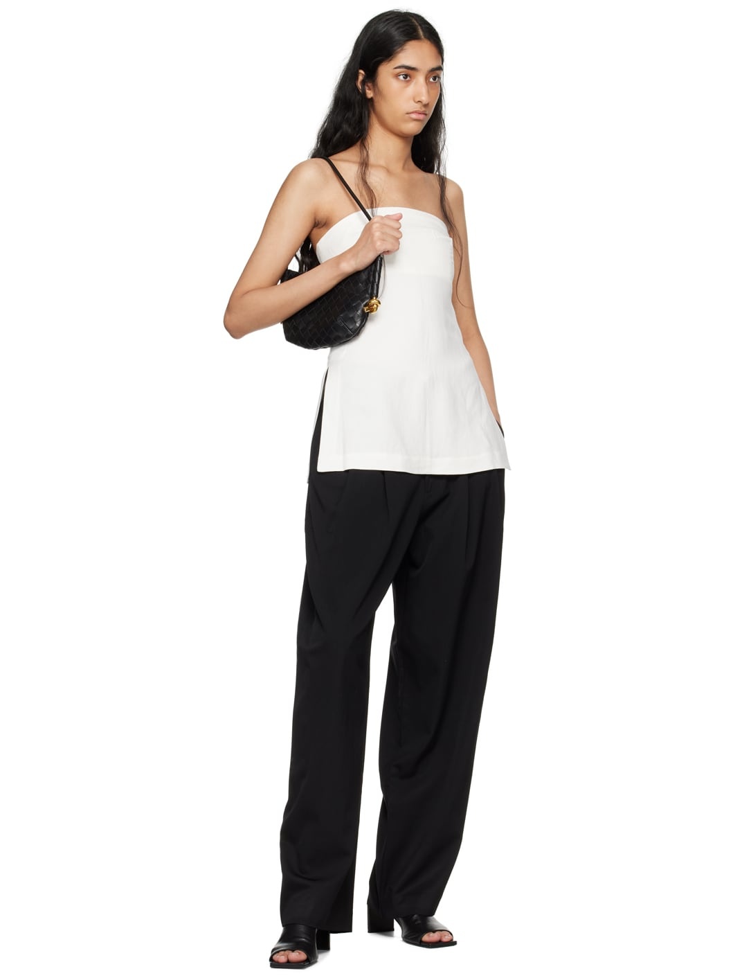 Black Adjustable Trousers - 4