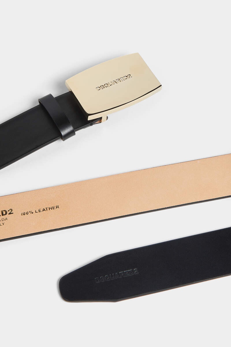 DSQUARED2 LOGO PLAQUE BELT - 4