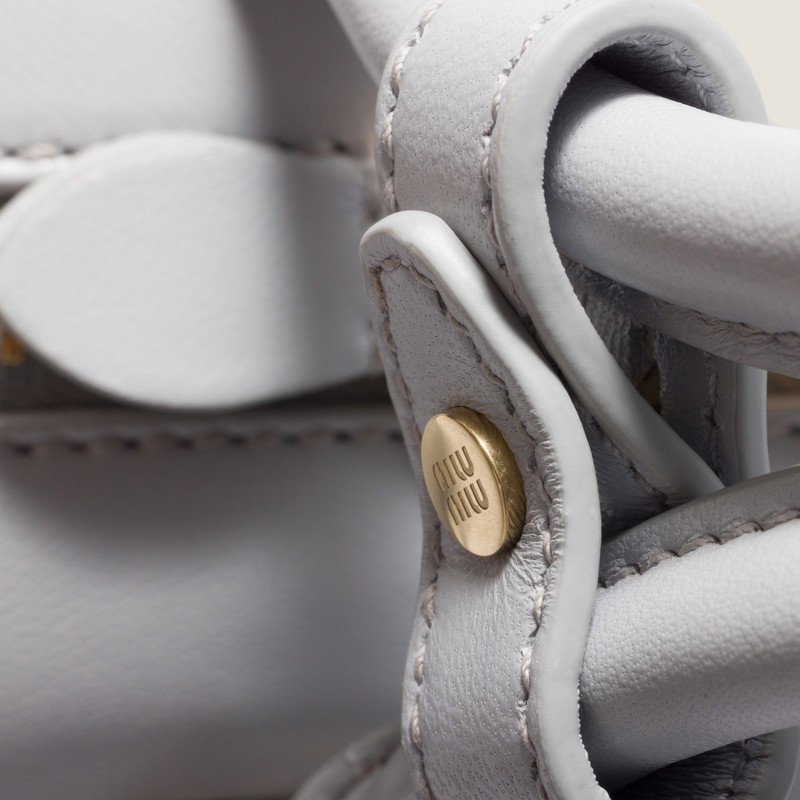 Arcadie matelassé nappa leather bag 5