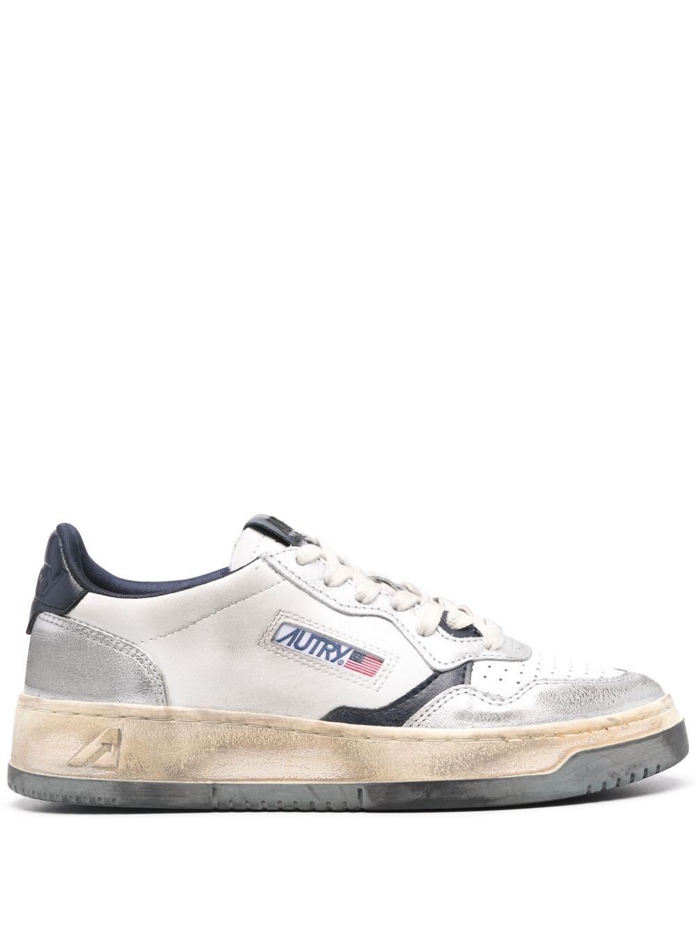 Medalist leather sneakers - 1