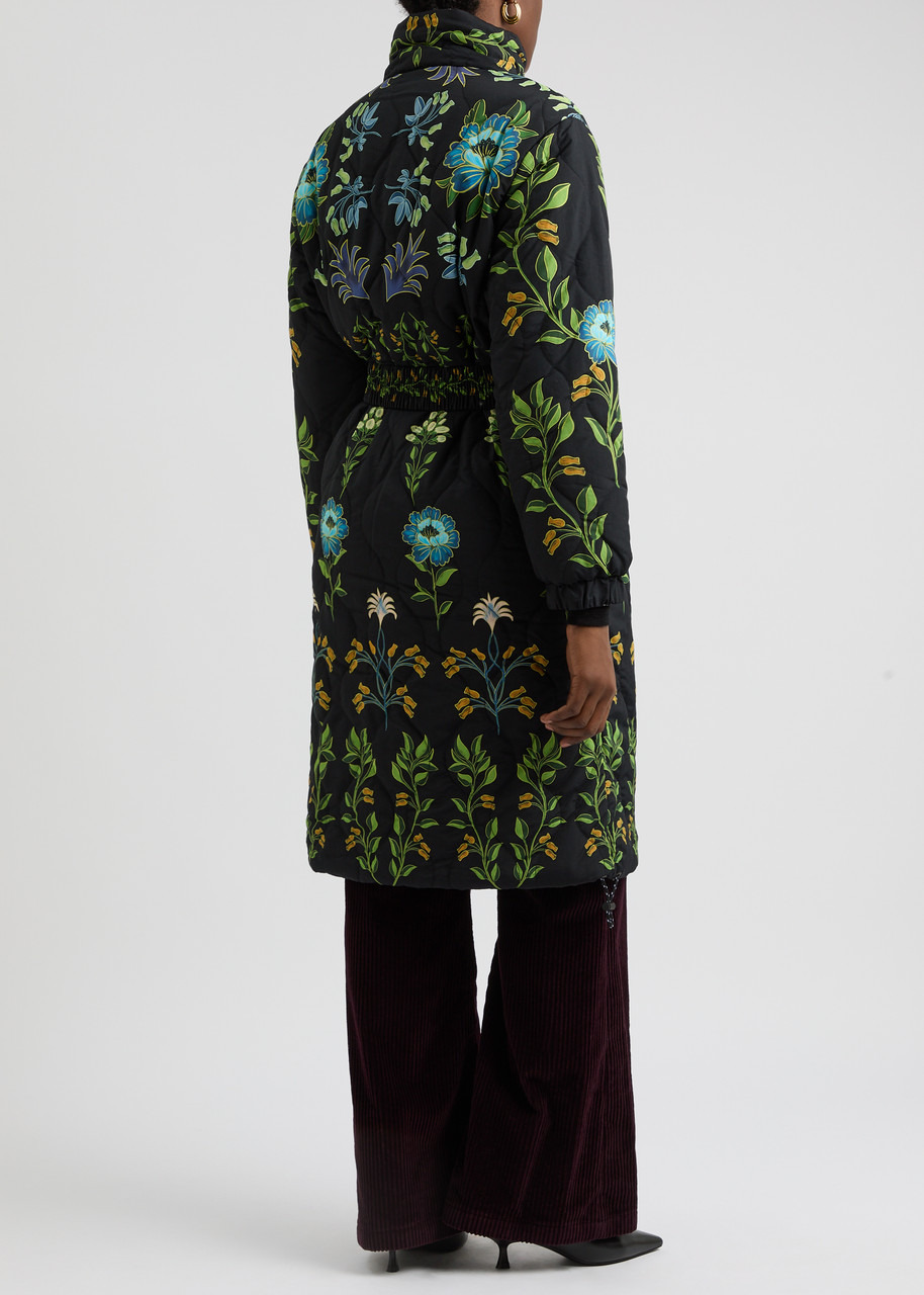 Farm Rio Winter Garden Reversible Floral-print Shell Jacket - 3