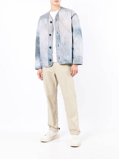 OAMC diamond-quilt tie-dye jacket outlook