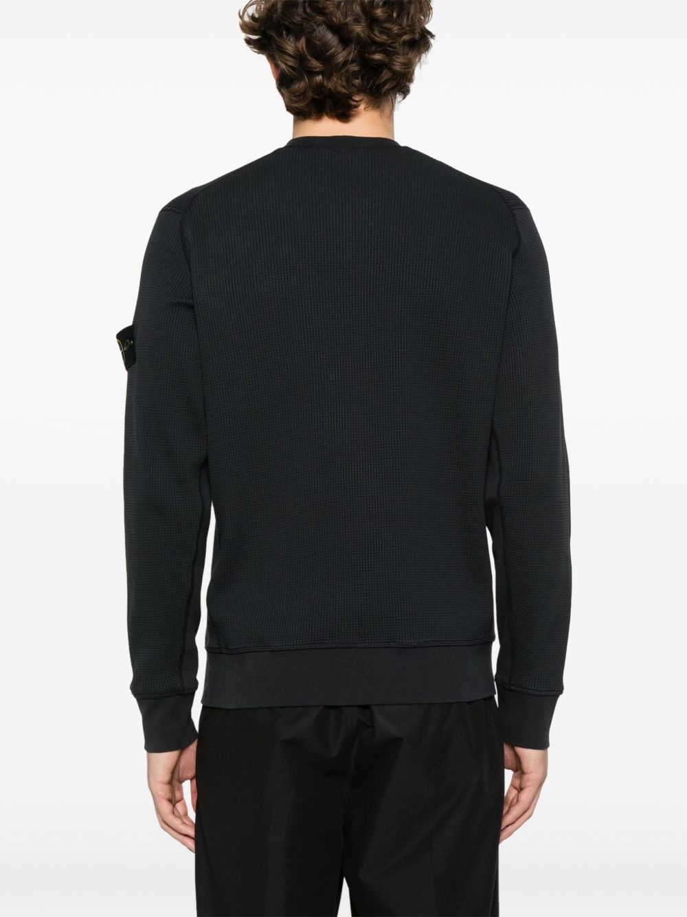 Compass-badge sweatshirt - 4