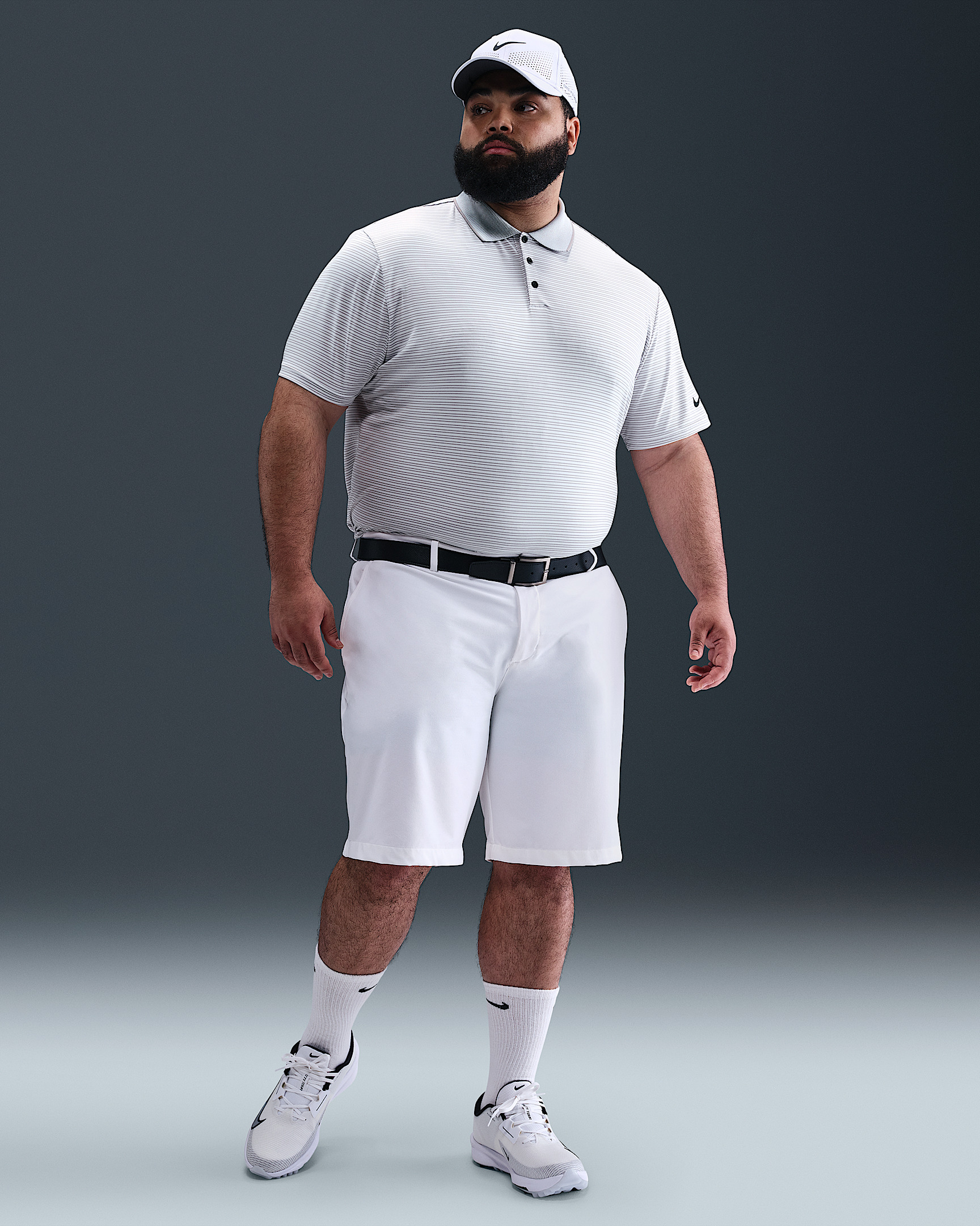 Nike Tour Men's Dri-FIT Striped Golf Polo - 12