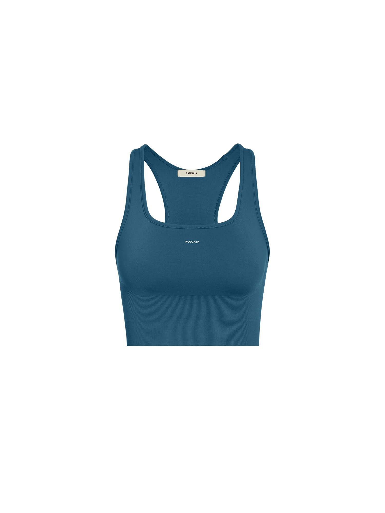 Women's Plant-Stretch Compressive Sports Bra - Storm Blue - 1