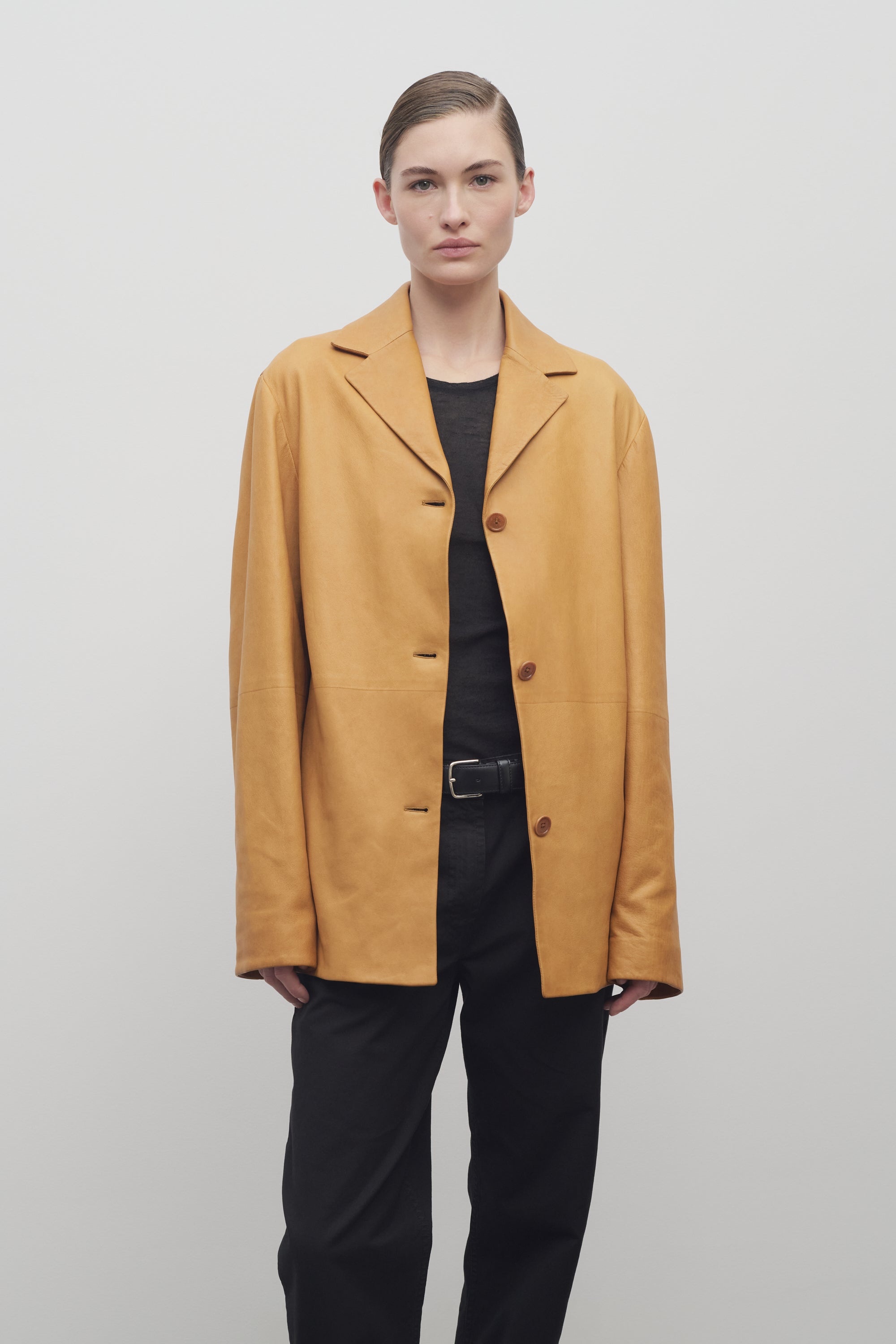 Fabian Jacket in Leather - 3