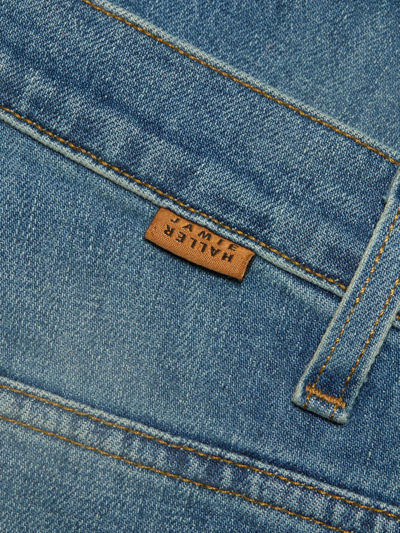 Women's Kenickie Mid-Rise Ankle Jeans - Distressed Indigo 7