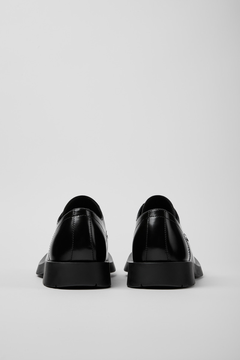 CAMPERLAB Black leather shoes outlook
