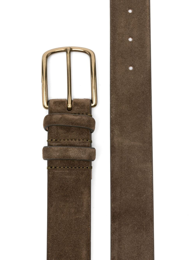 OFFICINE CREATIVE suede belt outlook