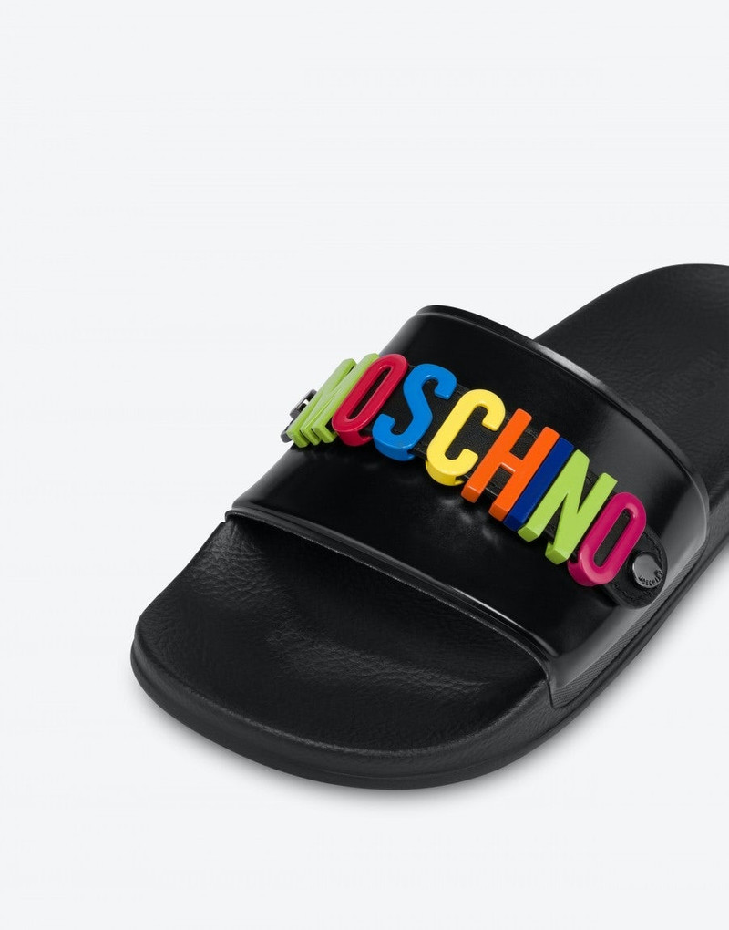 MULTICOLOR LETTERING POOL SLIDES 4