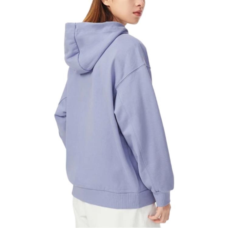 (WMNS) Li-Ning BadFive Sports Basketball Series Hoodie 'Purple White' AWDS152-3 - 4
