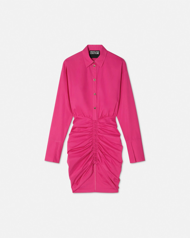 Ruched Shirt Dress 1