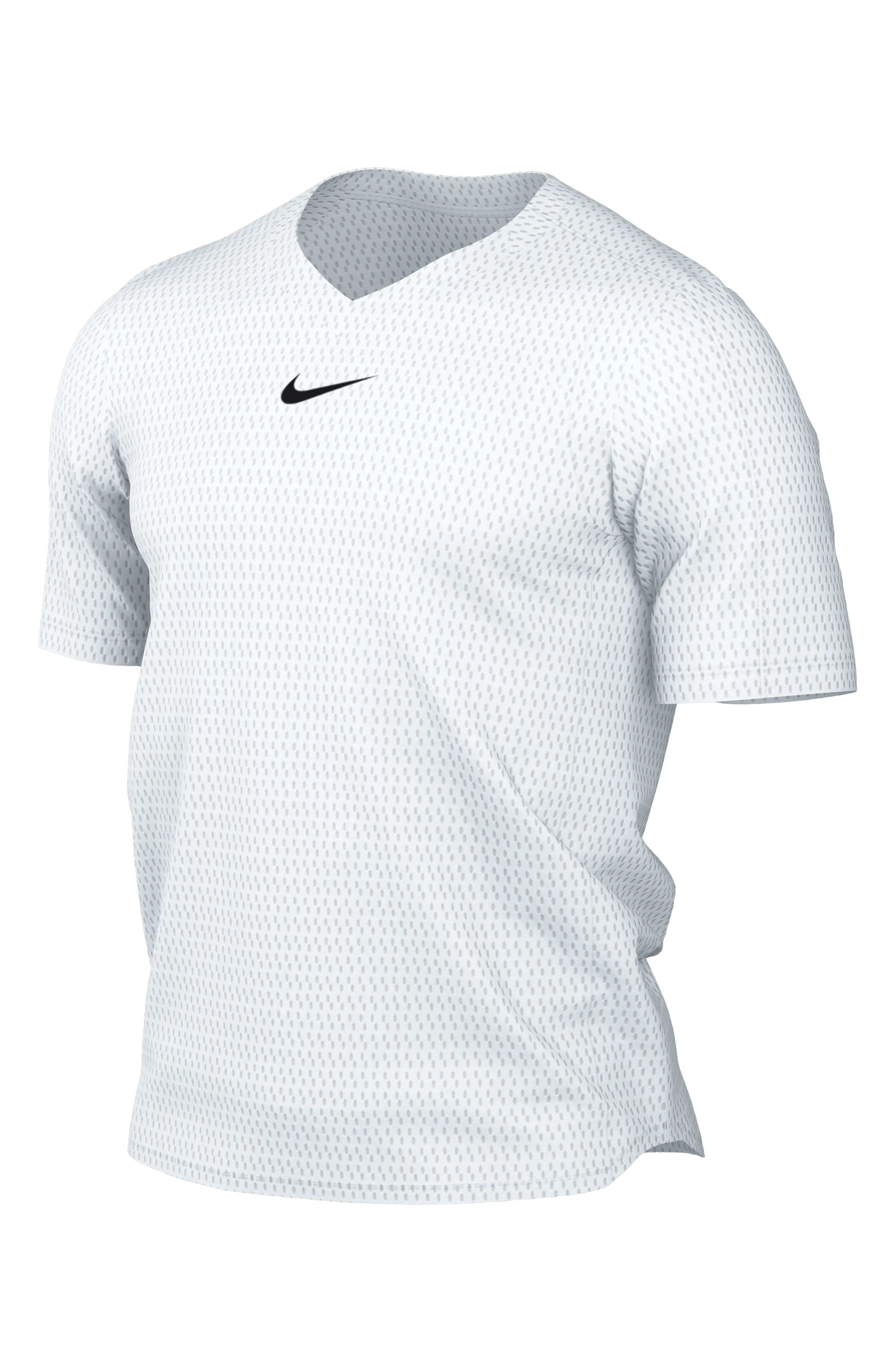 Court Dri-FIT Advantage Tennis Shirt in White/Black - 3