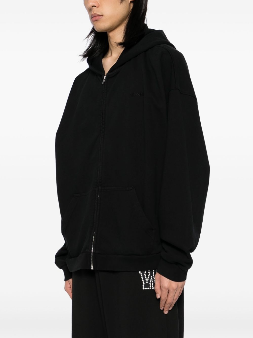 zip-up hoodie - 3