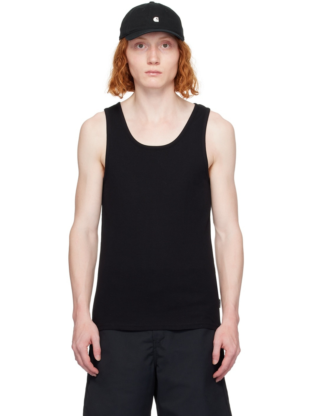 Two-Pack Black 'A' Tank Tops - 1