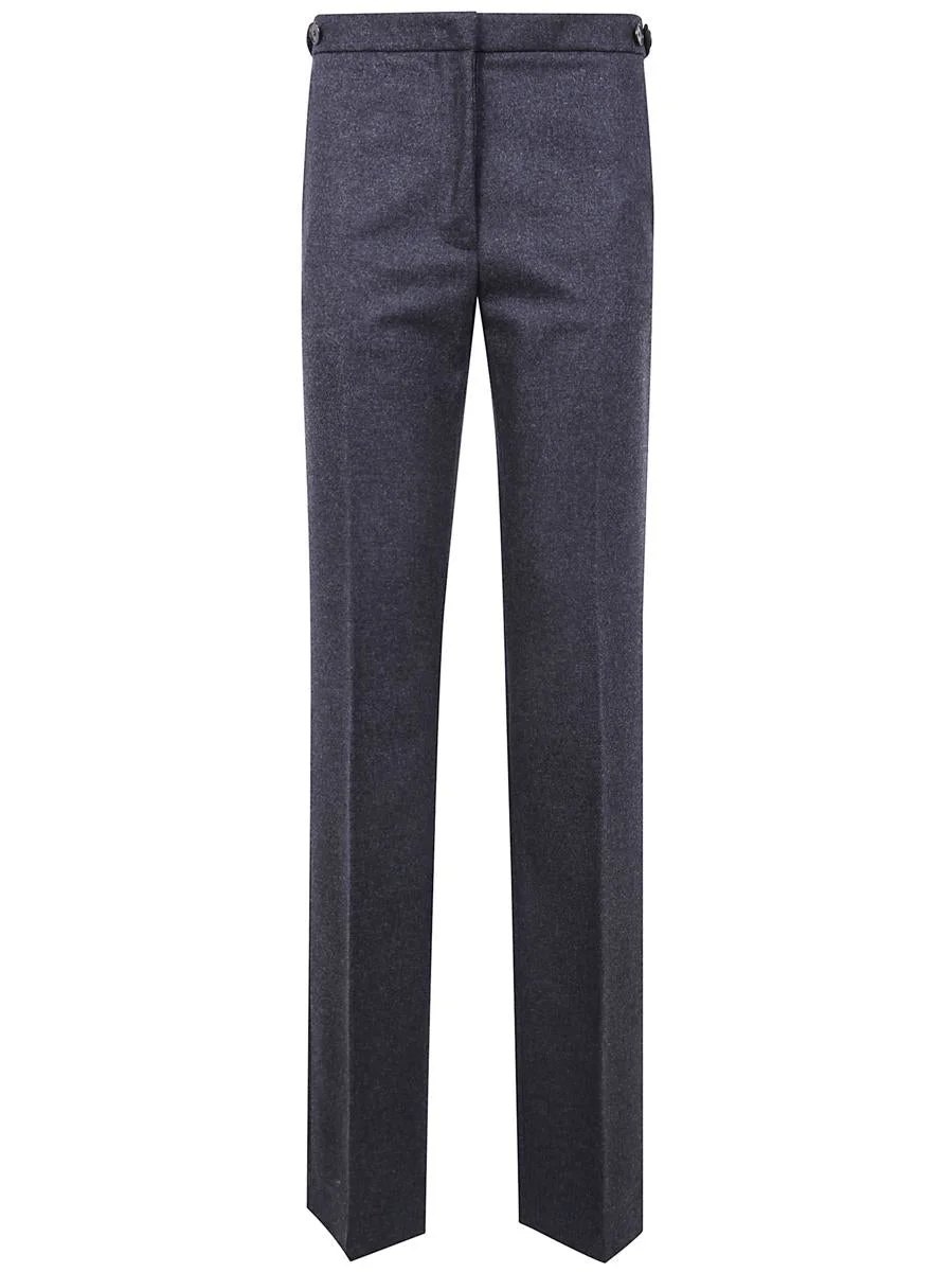 Darkpark "Grace" Wool Mid-Rise Tailored Pants Clothing - 1