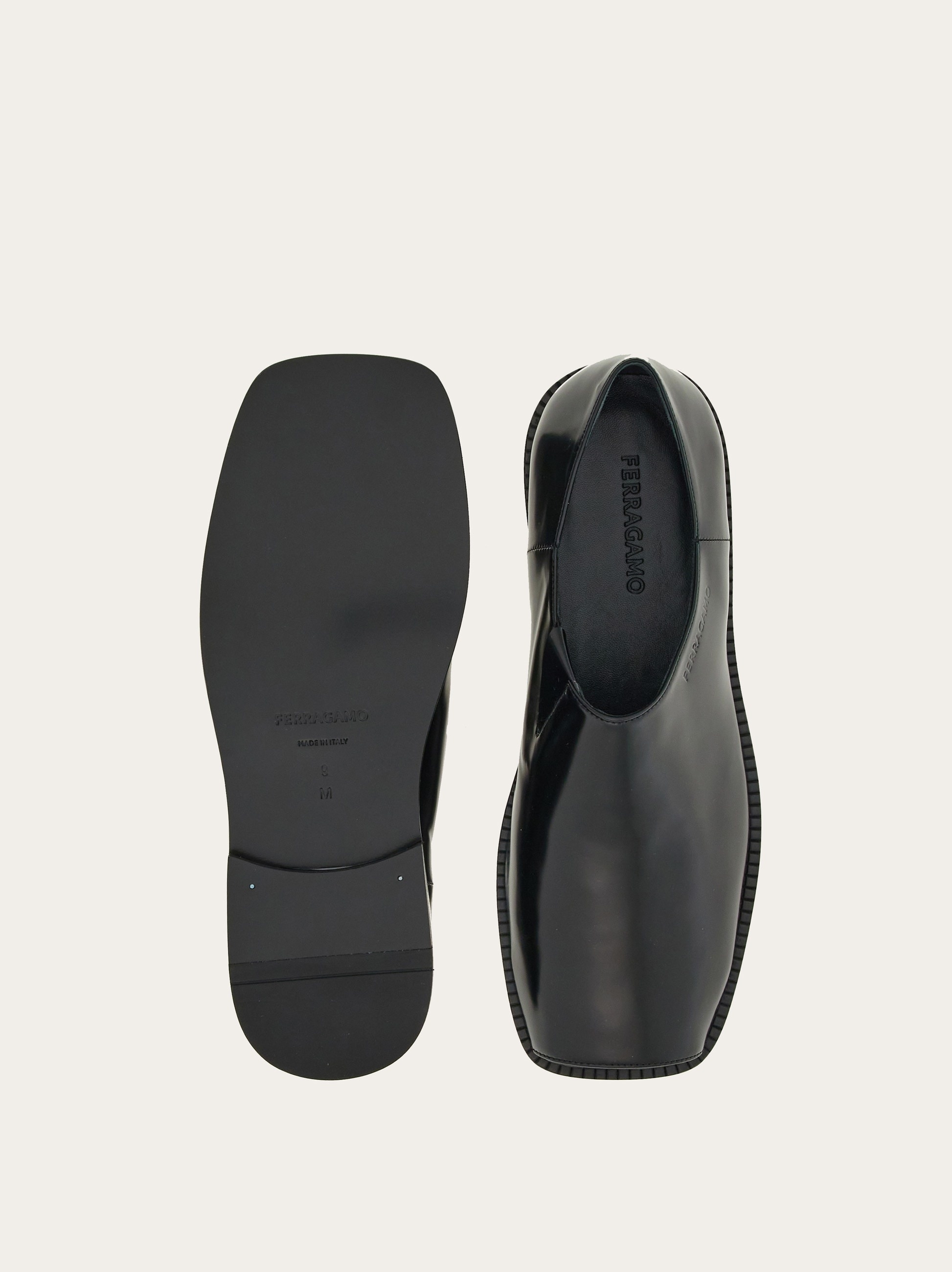 Open toe loafer - 5