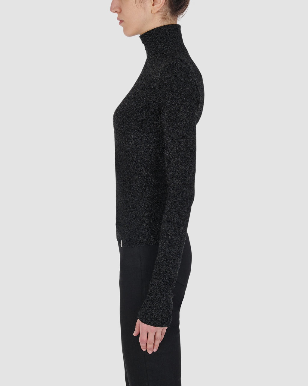 SHIMMER HIGH NECK TOP - 4
