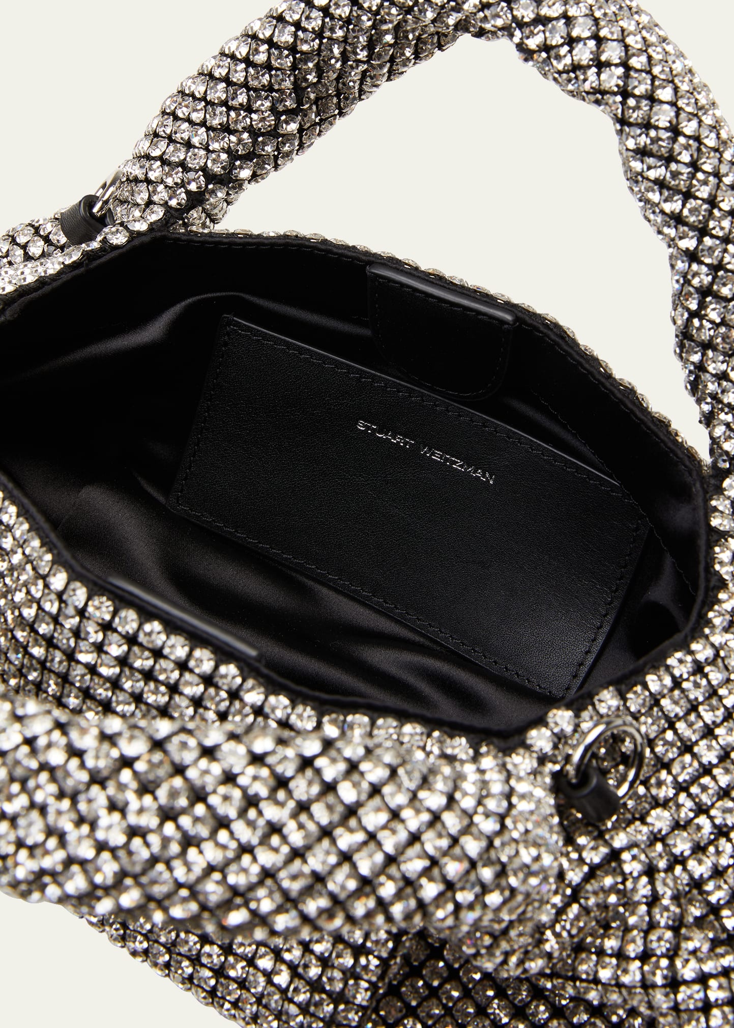 The Moda Mini Shine Crystal Top-Handle Bag - 4