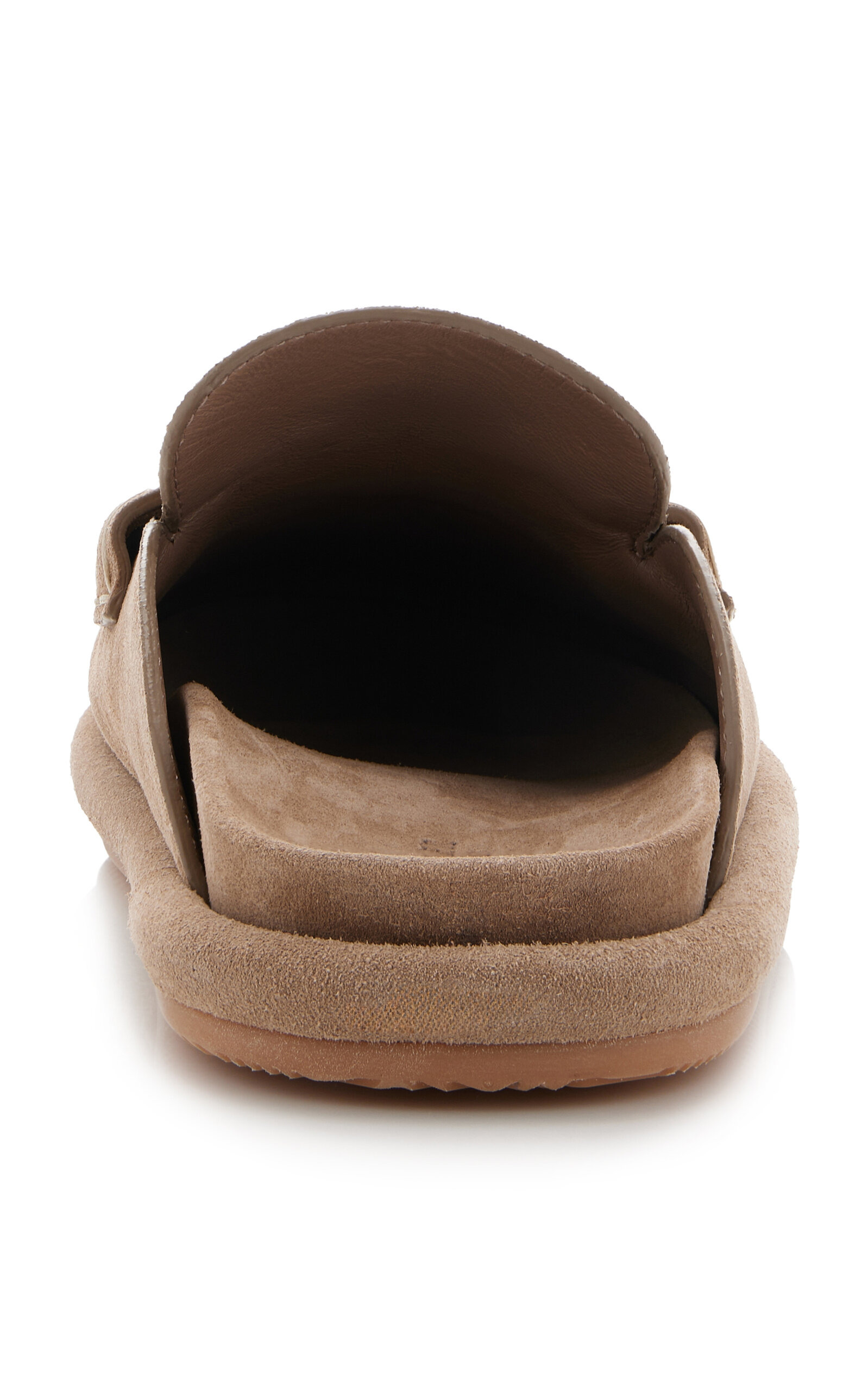 Bell Suede Mules tan - 5