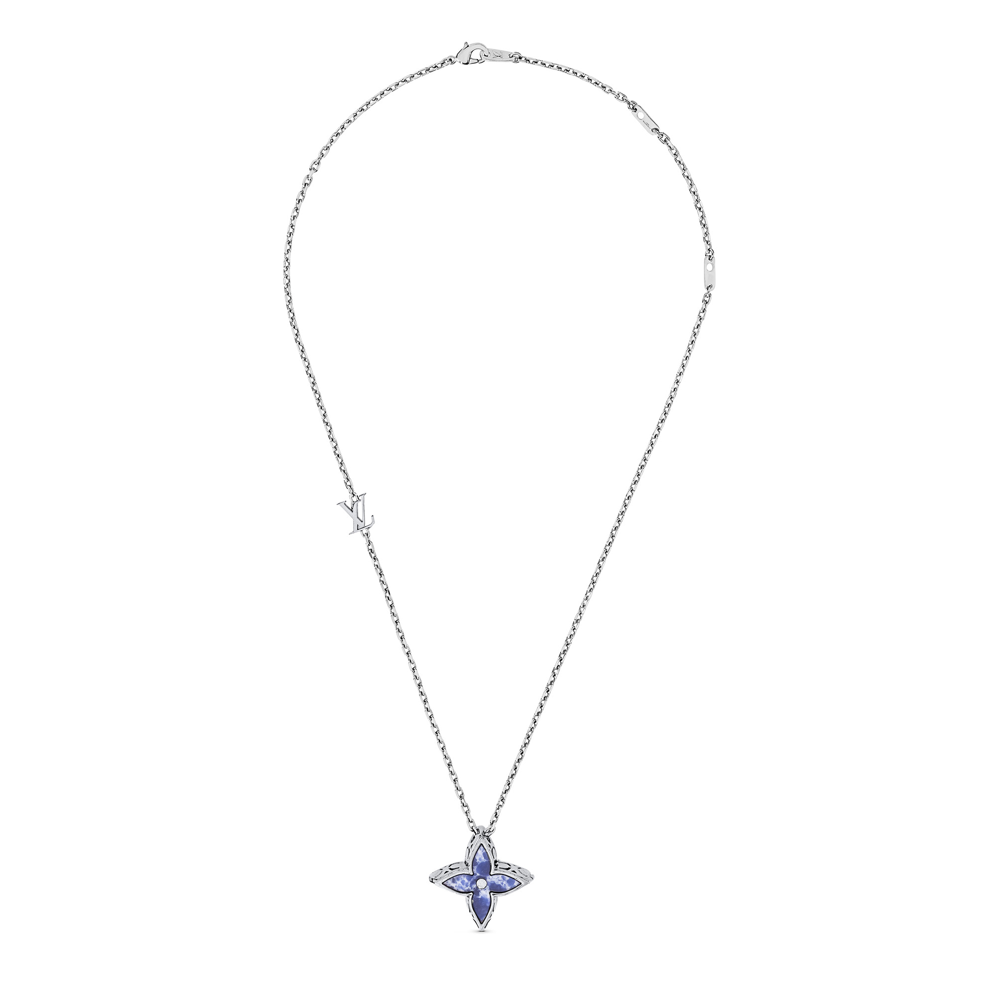 Flower Locket Necklace - 4