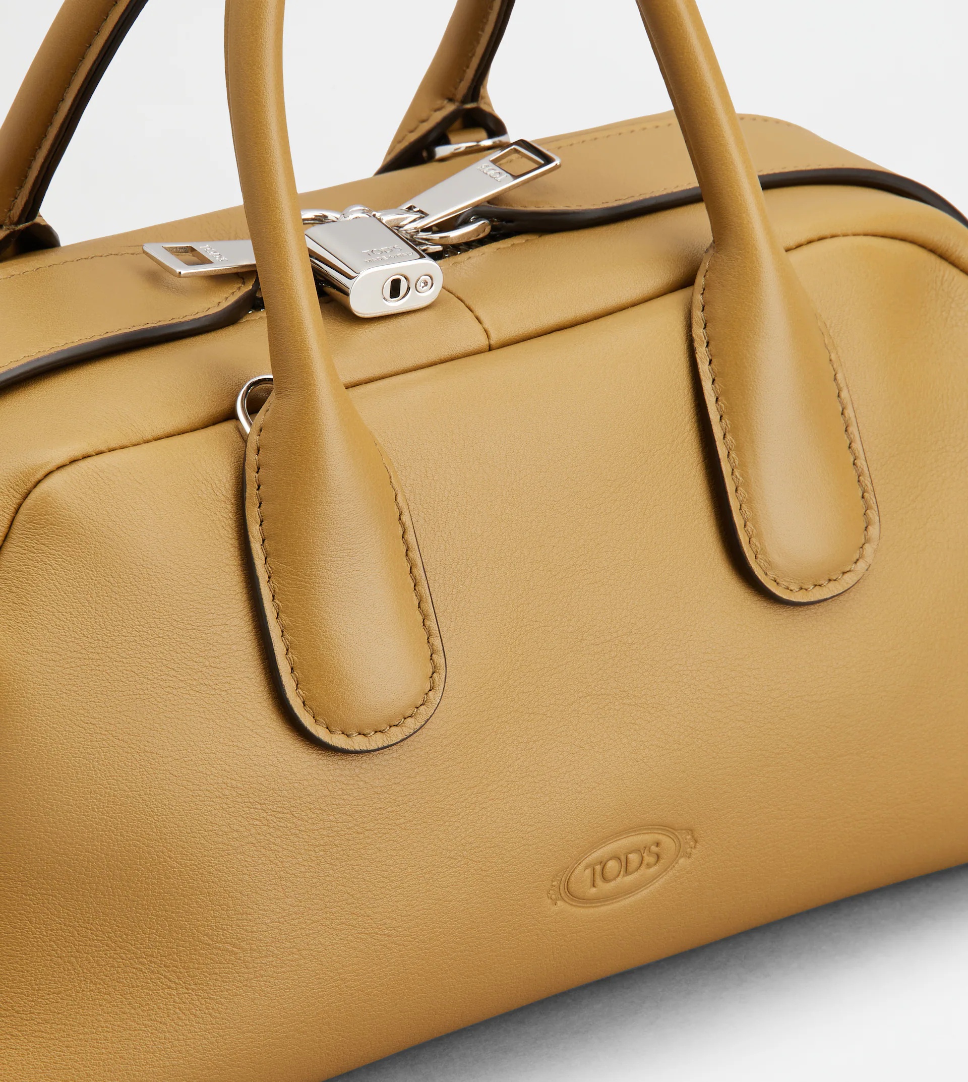 TOD'S DARSENA IN LEATHER SMALL - BROWN - 6