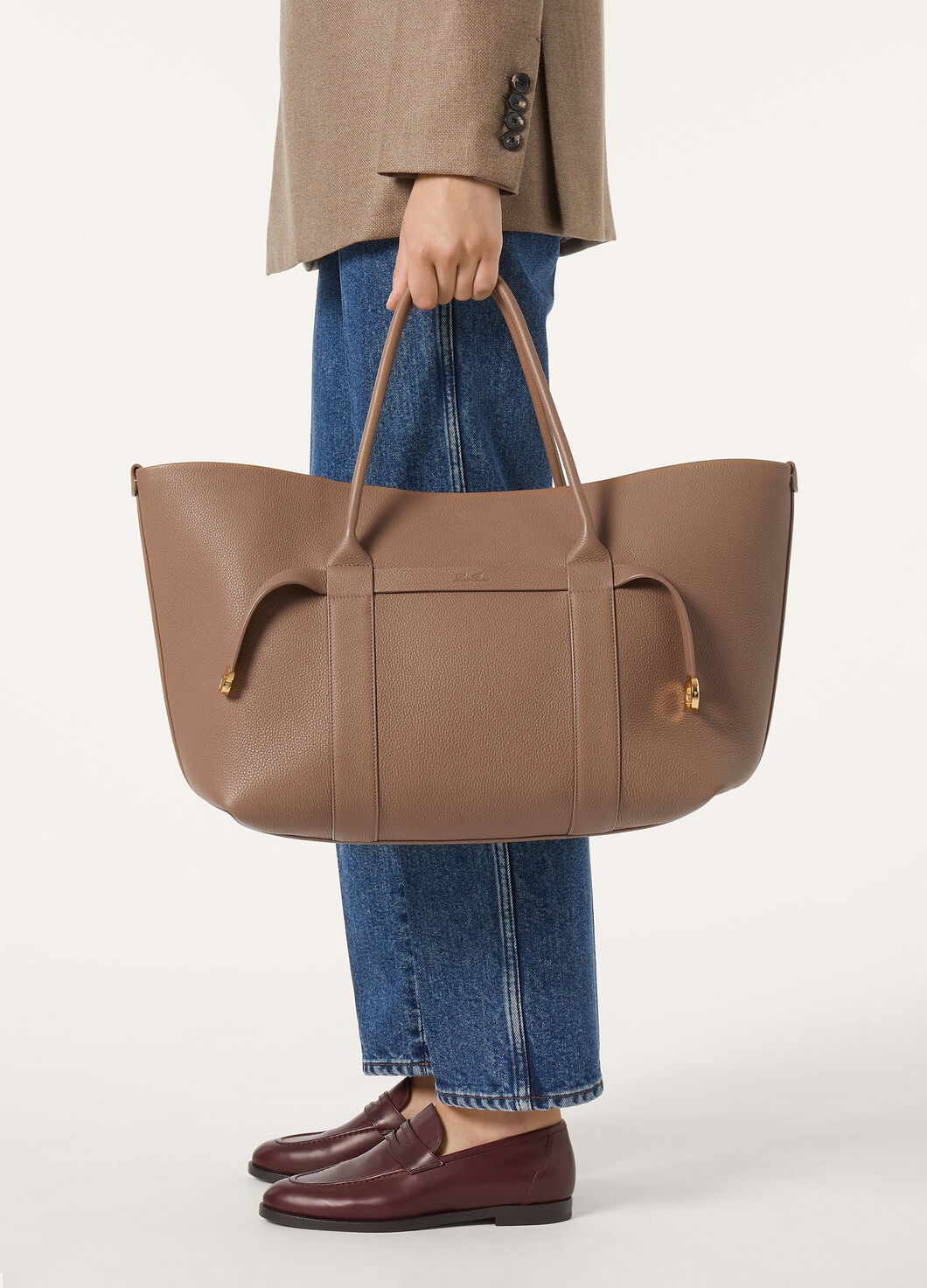 Loro Piana Large Ghiera Shopper | REVERSIBLE