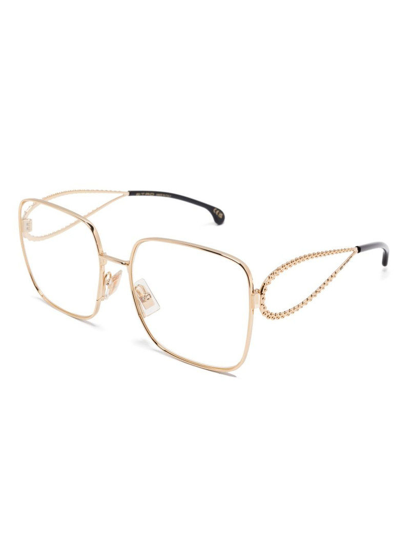 Etro square-frame glasses outlook