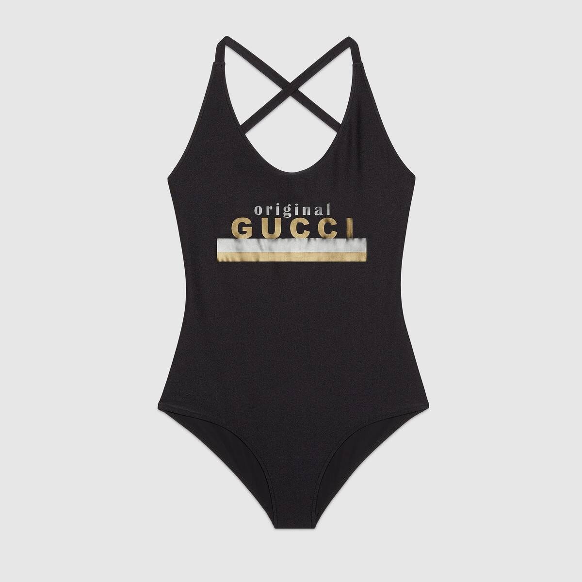 "Original Gucci" print swimsuit - 2