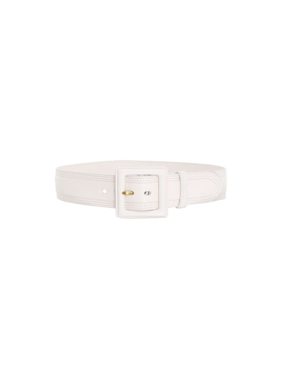 TOP STITCH WAIST BELT - 1