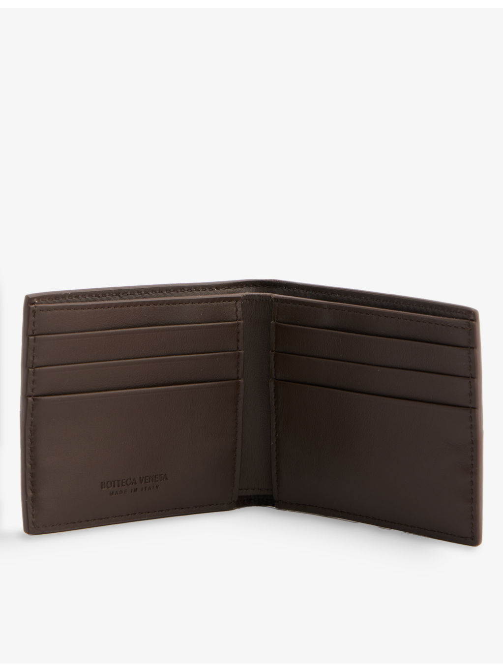 Intrecciato leather wallet - 4